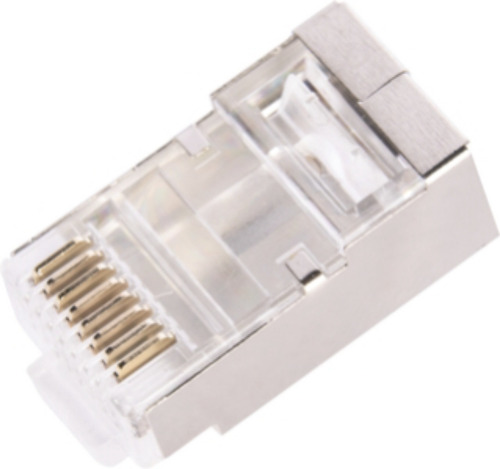 Conector Rj45 Para Cable Ftp Stp Categoría 6 - Blindado