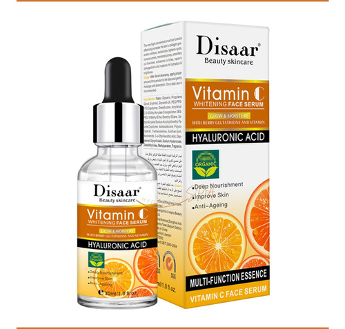 Serum Vitamina C + Ácido Hialuronico Tipo De Piel Todo Tipo De Piel