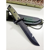 Cuchillo Tactico Yarara Comando Ii Acero Aleman Caza Supervi