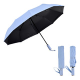 Paraguas Sombrilla Rayos Uv Resistente Automatico Elegante 
