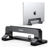 Suporte Ugreen Vertical Alumínio Ajustável Mac Laptop Black Cor Preto