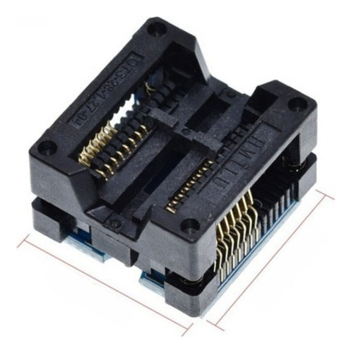 Adaptador Soic16 Sop16 Dip8 300mil P/ Gravador De Eprom