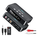 Receptor Do Transmissor Bluetooth 5.0 Rca Aux Optical Coaxia