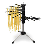 Secador De Pastas Gadnic Plegable Con 16 Varillas Color Negro