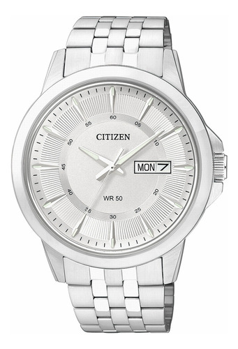 Reloj Citizen Hombre Bf2011 Acero Wr50 Agente Oficial