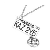 Supernatural - Collarcon Pentagrama  Kansas Kaz 2y5 Dean