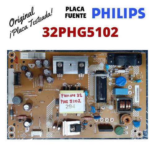 Placa Fuente De Alimentacion Philips 32phg5102, 32phg5101 