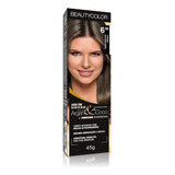 Kit Tintura Beautycolor  Argan&coco Beautycolor Tom Louro Escuro Tabaco 6.88