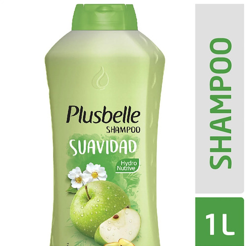 Shampoo Plusbelle Suavidad Manzana Verde- Mejor Precio
