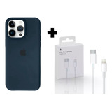 Capa De Silicone Magsafe Apple - iPhone 14 Pro + Cabo Usb-c
