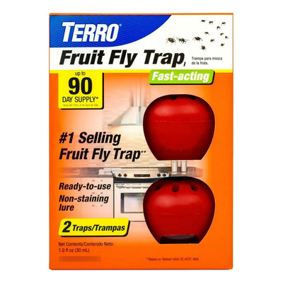 Terro Fruit Fly Trap Set De 2 Trampas Para Moscas | Envío gratis