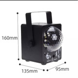 Mini Bola Disco Laser Light Proyector Rgb Luces De Fiesta