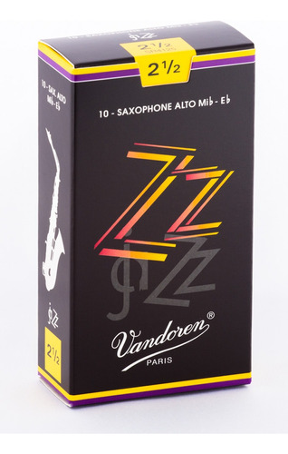 Cajas De Cañas Saxo Alto Jazz Nº2.5 Sr4125 Vandoren