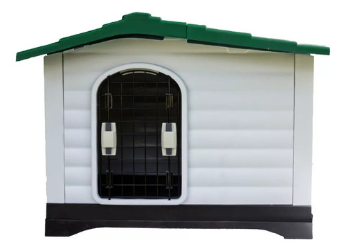 Casa Para Perro Raza Chica O Mediana De Exterior Con Puerta 