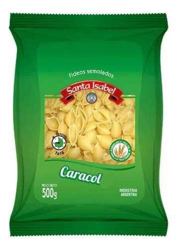 Fideo Santa Isabel Caracol 500gr