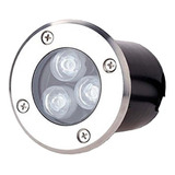 Foco Led Piso 3w 12v Embutido Exterior - Sumatel