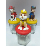 Paw Patrol En Porcelana Fria, Frasco Caramelero De 190 Cc 