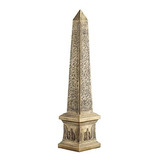 Diseño Toscano 265 En La Estatua Del Obelisco Dorado Del Ant
