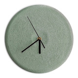 Reloj De Pared  Silencioso De Cemento Diseño Original Thempo