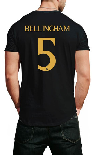 Remeras Real Madrid Algodon Fan 7 Vini Jr, 10 Modric, Etc