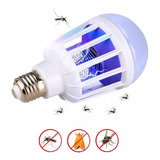 Lampara Led 12w Mata Moscas Mosquitos Insectos E27 