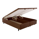 Cama Box Baú Queen Mh1439 Marrom (158x35)herval