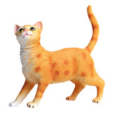 Escultura De Gato De Escritorio, Juguetes, Simulación, Gato