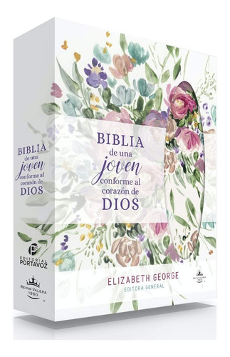 Biblia De Una Joven Conforme Al Corazón De Dios - Flores