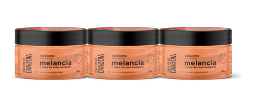 Esfoliante Melancia+rosa Mosqueta 300g Labotrat 3 Unidades