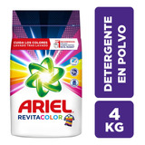 Detergente En Polvo Ariel Revitacolor 4 Kg