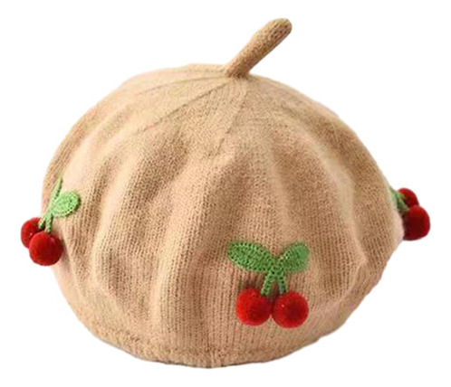 Gorro De Boina Para Bebé, Boina Tejida, Cálido, Para Inviern