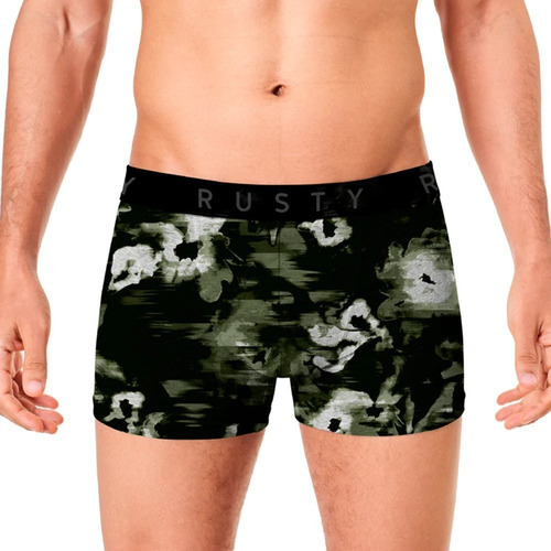 Boxer Rusty Full Print Algodon Y Lycra 