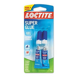Loctite Super Glue Gel, 2/pack