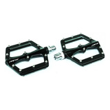 Pedal Mtb / Bmx Zp-d262 Aluminio Negro 9/16 Gw