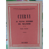 C. Czerny - 30 Nuevos Estudios De Mecanismo Para Piano