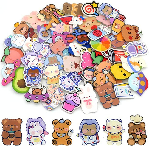 Pin Broche Acrílico Prendedor Kawaii Insignia Colgante Set