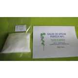 Sulfato De Magnesio, Baños De Tina (sales De Epson) 500 Gr