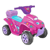 Cuatrimoto Electrica Apache Trixie 6 Volts 2002 Color Rosa