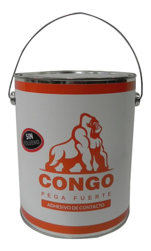 Cemento De Contacto Sin Tolueno Adhesivo Congo X 4 L C