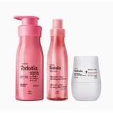 Kit Tododia Acerola E Hibisco Crema + Body + Roll On