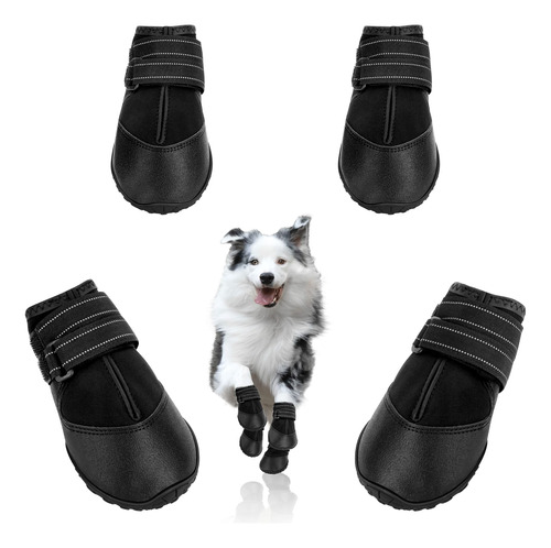 Dog Boots Dog Zapatos Impermeables Para Perros Grandes Talla