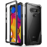 LG V40 Thin Funda, LG V40 Funda, Poetic Guardian [rasguño Re