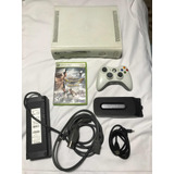 Xbox 360 Elite Blanco Con Disco Duro 120 Gb + Juego Físico