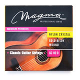 Encordado Guitarra Clásica Magma Tens Media-tens Alta Dorada
