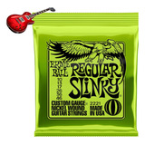 Encordoamento Ernie Ball Guitarra Regular Slink 010 Original