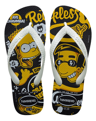 Ojotas Havaianas Personajes Simpsons Star Wars Marvel Otros