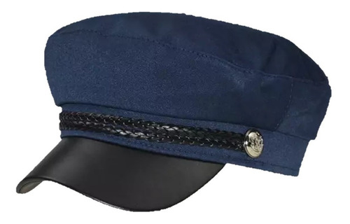 Boina Estilo Militar/policíaca Poliéster Unisex Ajustable!!!