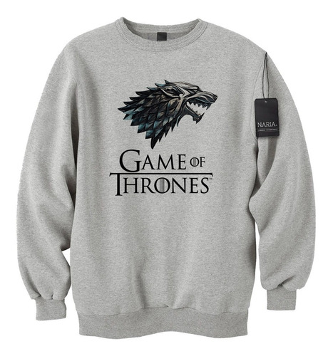 Buzo Cuello Redondo Niño Game Of Thrones Art Logo  - Psgt2