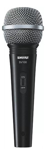 Microfone Para Karaokê Profissional Shure Sv100