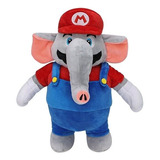 Peluche De Mario Bros Wonder Elefante Marca Takara Tomy 30cm